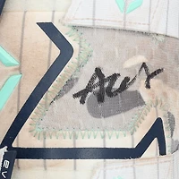 Austin Wells New York Yankees Autographed Game-Used White EvoShield Leg Guard from the 2025 MLB Season - HH98516616