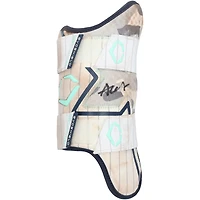 Austin Wells New York Yankees Autographed Game-Used White EvoShield Leg Guard from the 2025 MLB Season - HH98516616