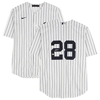 Austin Wells New York Yankees Autographed White Nike Replica Jersey