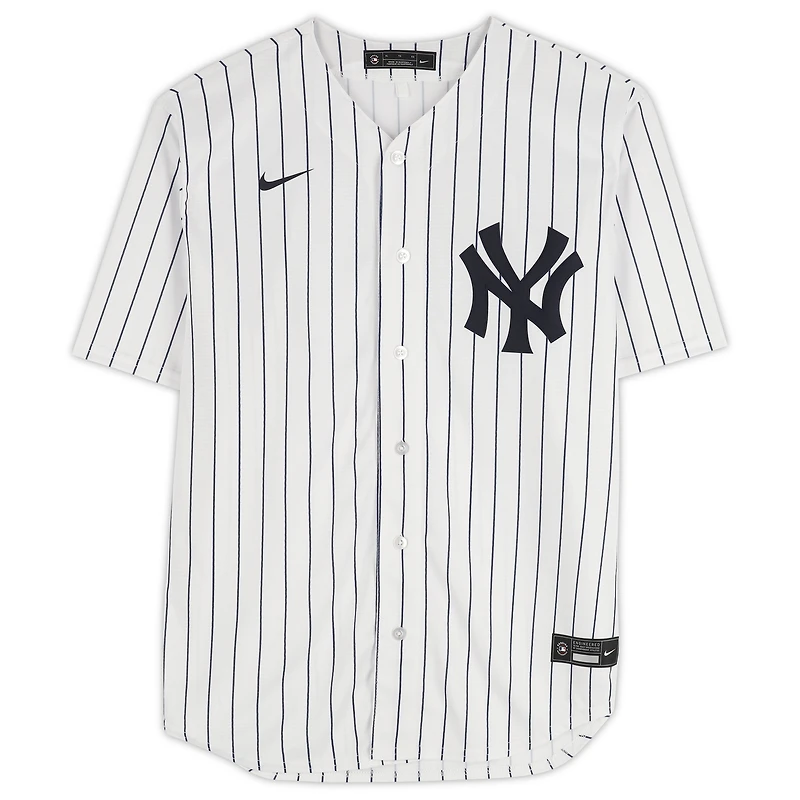 Austin Wells New York Yankees Autographed White Nike Replica Jersey
