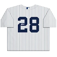 Austin Wells New York Yankees Autographed White Nike Replica Jersey