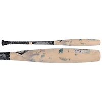 Batte cassée des Louisville Slugger beige/noire d'Austin Wells, utilisée lors du match contre les Rays de Tampa Bay, le 28 juillet 2025