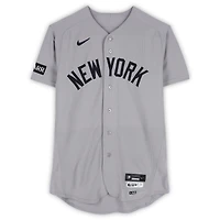 Austin Wells New York Yankees Player-Worn #28 Gray Nike Jersey vs. Texas Rangers on April 29, 2026