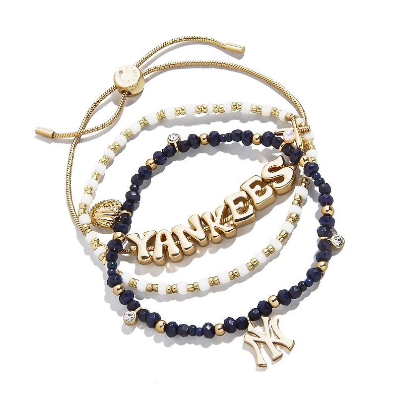 BaubleBar New York Yankees 3-Pack Bracelet Set