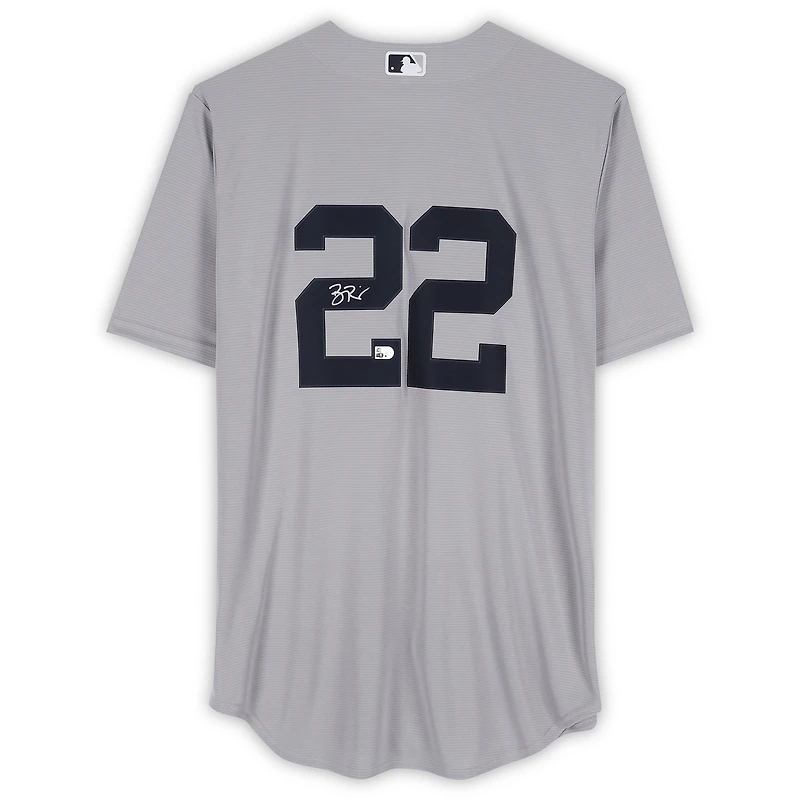 Ben Rice New York Yankees Autographed Nike Replica Jersey