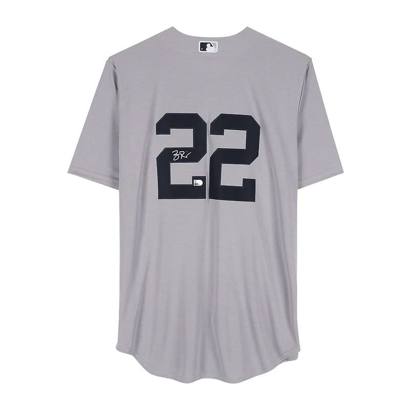 Ben Rice New York Yankees Autographed Nike Replica Jersey
