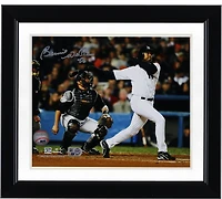 Bernie Williams New York Yankees Autographed 8" x 10" Hitting Photograph