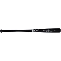 Batte de baseball Pro Model Rawlings noire autographiée par Bernie Williams des Yankees de New York avec l'inscription « 4x WS Champ »