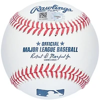 Baseball Rawlings autographié par Bernie Williams des Yankees de New York avec l'inscription « BERN BABY BERN »