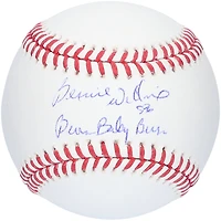 Baseball Rawlings autographié par Bernie Williams des Yankees de New York avec l'inscription « BERN BABY BERN »
