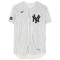 Brent Headrick New York Yankees Game-Used #47 White Pinstripe Jersey vs. Miami Marlins on April 3, 2026