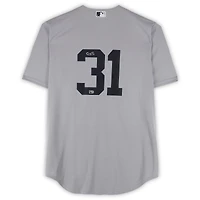 Maillot réplique gris Nike autographié de Cam Schlittler, Yankees de New York