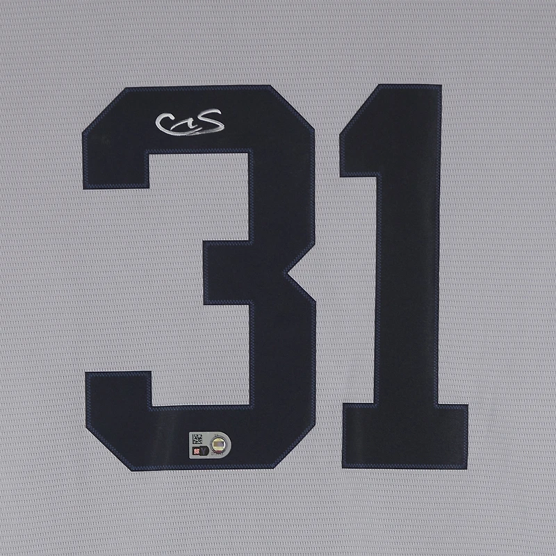 Cam Schlittler New York Yankees Autographed Gray Nike Replica Jersey