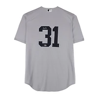 Cam Schlittler New York Yankees Autographed Gray Nike Replica Jersey