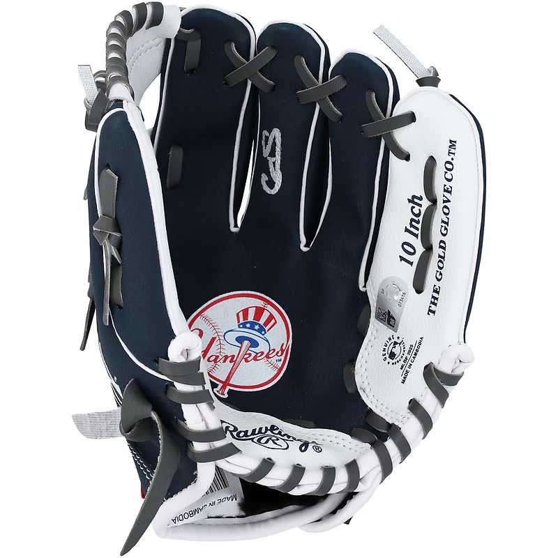 Cam Schlittler New York Yankees Autographed Rawlings 10" Collectible Team Logo Glove