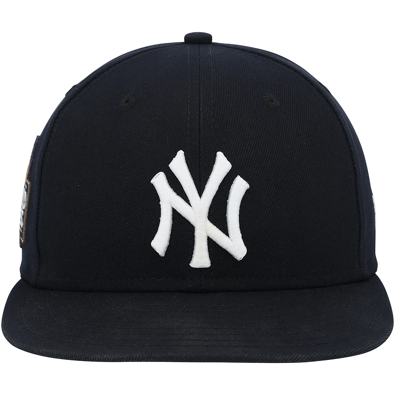 Casquette New Era bleu marine portée par Carlos Rodón des Yankees de New York contre les Dodgers de Los Angeles le 30 octobre 2024 - Match 5 des Séries mondiales