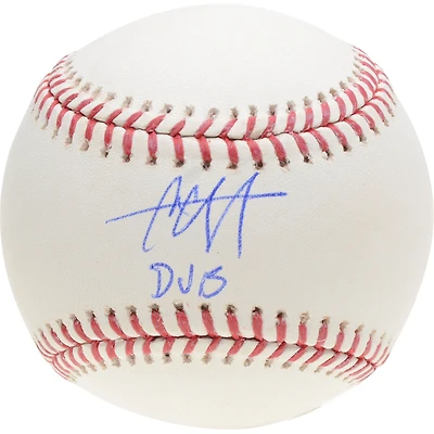 Balle de baseball autographiée par CC Sabathia, des Yankees de New York, avec inscription « Dub ».
