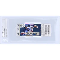 CC Sabathia New York Yankees Autographed Beckett Fanatics Witnessed Authenticated Ticket from July 3, 2013 with "200th Career Win" Inscription