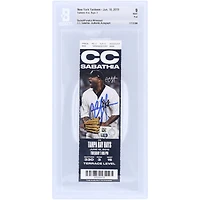 CC Sabathia New York Yankees Autographed Beckett Fanatics Witnessed Authenticated 9 Ticket from June 18, 2019