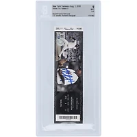 CC Sabathia New York Yankees Autographed Beckett Fanatics Witnessed Authenticated 9 Ticket