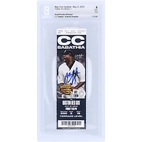 CC Sabathia New York Yankees Autographed Beckett Fanatics Witnessed Authenticated Ticket from May 31, 2019