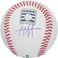 CC Sabathia New York Yankees Autographed Hall of Fame Logo Baseball
