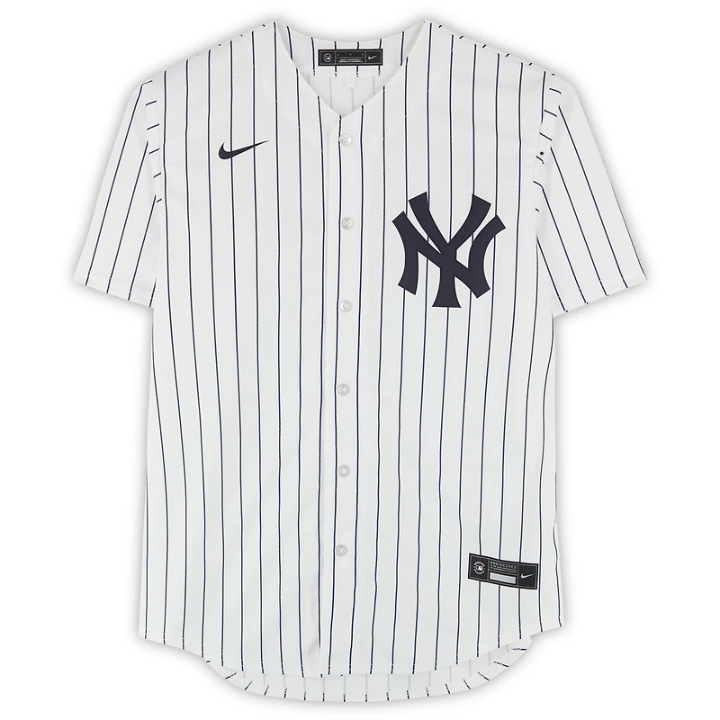 CC Sabathia New York Yankees Autographed Nike White Replica Jersey with "HOF 25" Inscription