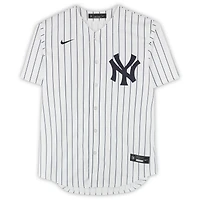CC Sabathia New York Yankees Autographed Nike White Replica Jersey with "HOF 25" Inscription
