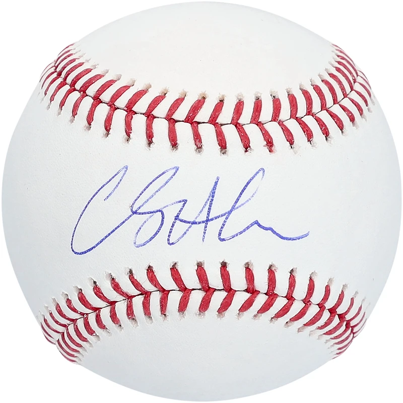 Balle de baseball Rawlings autographiée par Clay Holmes, des Yankees de New York