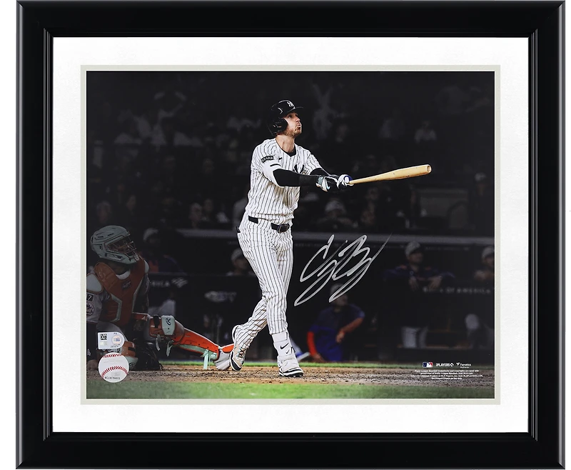 Cody Bellinger New York Yankees Autographed 11" x 14" Subway Series Game Slam Home Run Spotlight Photograph