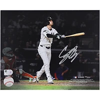 Cody Bellinger New York Yankees Autographed 8" x 10" Subway Series Game Slam Home Run Spotlight Photograph