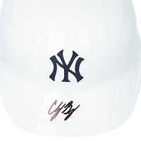 Réplique du casque de frappeur chromé alternatif autographié par Cody Bellinger des Yankees de New York