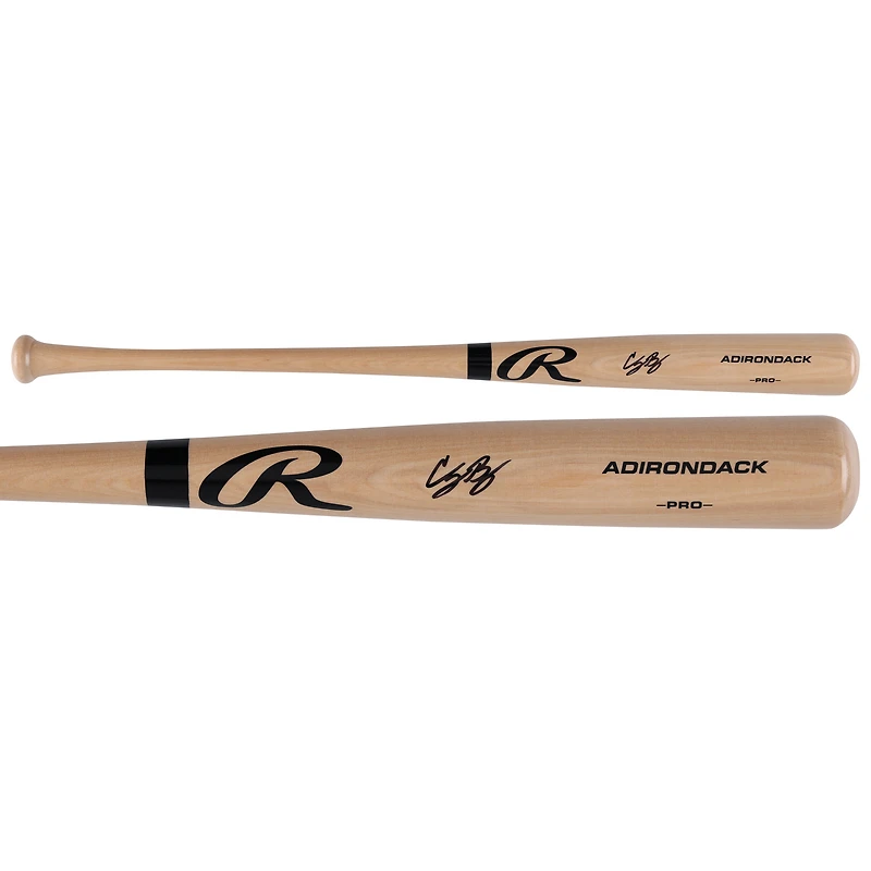 Cody Bellinger New York Yankees Autographed Blonde Rawlings Pro Bat
