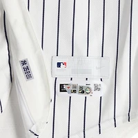 Cody Bellinger New York Yankees Game-Used #35 White Pinstripe Jersey vs. Kansas City Royals on April 19, 2026