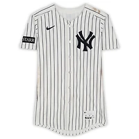 Cody Bellinger New York Yankees Game-Used #35 White Pinstripe Nike Jersey vs. Toronto Blue Jays on October 8, 2025 - ALDS Game 4 