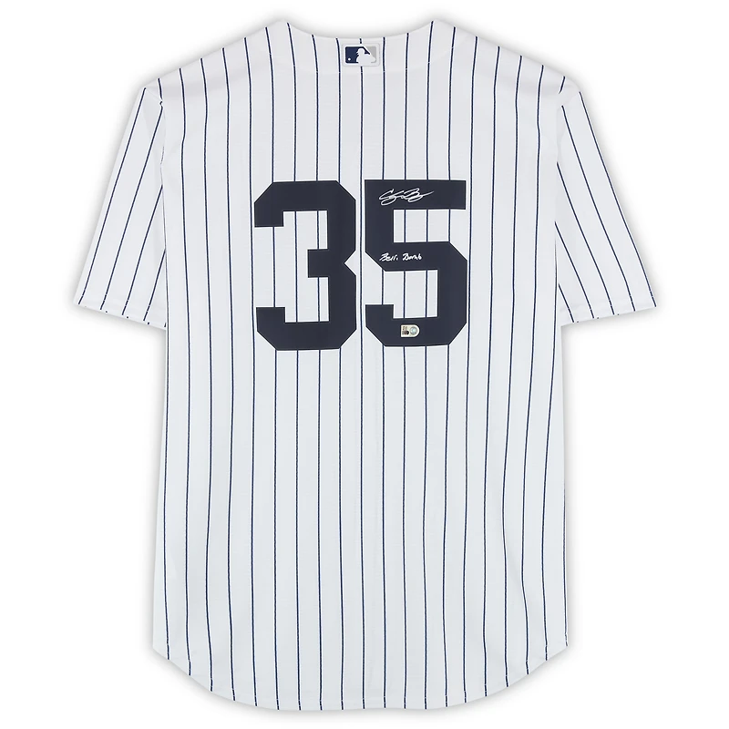 Cody Bellinger New York Yankees White Nike Replica Jersey with "Belli Bombs" Inscription