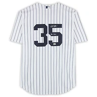 Cody Bellinger New York Yankees White Nike Replica Jersey with "Belli Bombs" Inscription