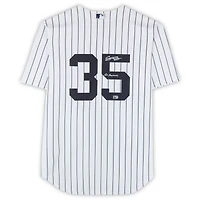 Cody Bellinger New York Yankees White Nike Replica Jersey with "Go Yankees" Inscription 