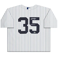 Cody Bellinger New York Yankees White Nike Replica Jersey with "Go Yankees" Inscription 