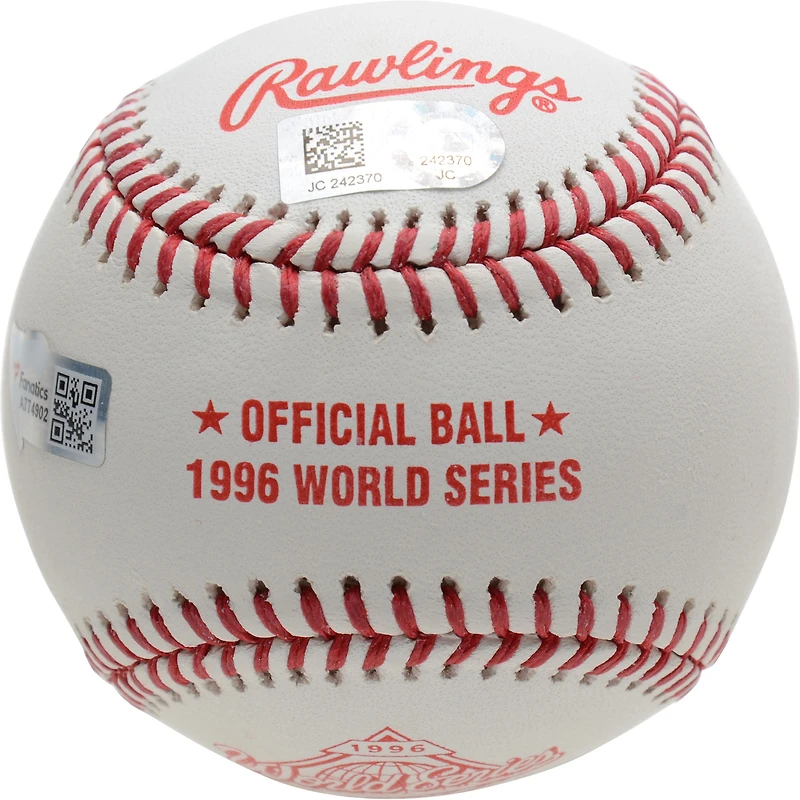 Darryl Strawberry New York Yankees Autographed 1996 World Series Baseball
