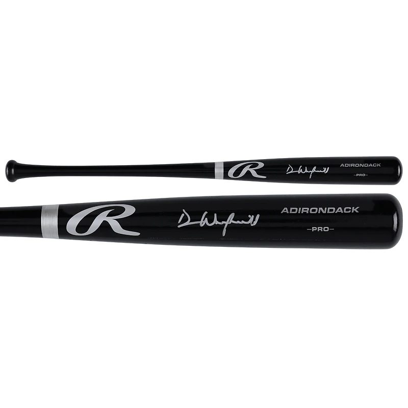 Batte de baseball Rawlings Pro noire autographiée par Dave Winfield des Yankees de New York