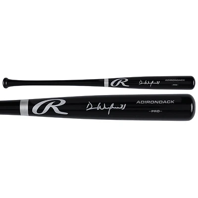 Batte de baseball Rawlings Pro noire autographiée par Dave Winfield des Yankees de New York