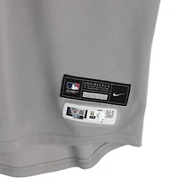 Maillot gris Nike porté par David Bednar (New York Yankees) n° 53 lors du match 1 de la série de division de la Ligue américaine contre les Blue Jays de Toronto le 4 octobre 2025.