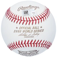 David Cone New York Yankees Autographed 2000 World Series Logo Baseball with "2000 WS Champs" Inscription