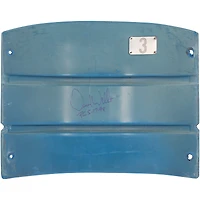 David Wells New York Yankees Autographed Event-Used Blue Seat Back from Yankee Stadium with "P.G. 5.17.98" Inscription