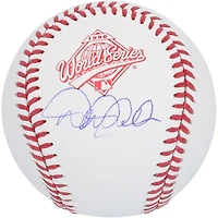Derek Jeter New York Yankees Autographed 1996 World Series Logo Baseball
