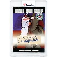 Carte autographiée de Derek Jeter (New York Yankees) de la collection Fleer Splendid Splinters Home Run Club 2003, numéro NNO, numéro 121/250