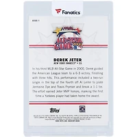 Derek Jeter New York Yankees Autographed 2025 Topps All Star Game Greats Black #ASGG-1 #3/10 Card