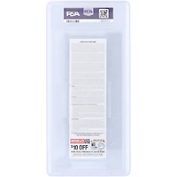 Billet autographié par Derek Jeter des Yankees de New York, signant son 2 874e coup sûr et dépassant ainsi Babe Ruth au classement des meilleurs frappeurs de tous les temps. Authentifié par PSA (6/9) le 8 août 2010.