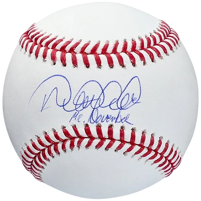 Derek Jeter New York Yankees Autographed Baseball with "Mr. November" Inscription